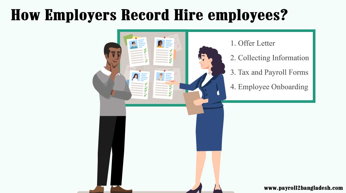 How Employers Record Hire employees
